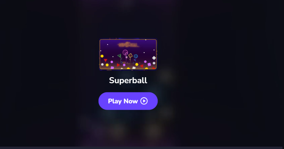 Superball gameplay screenshot