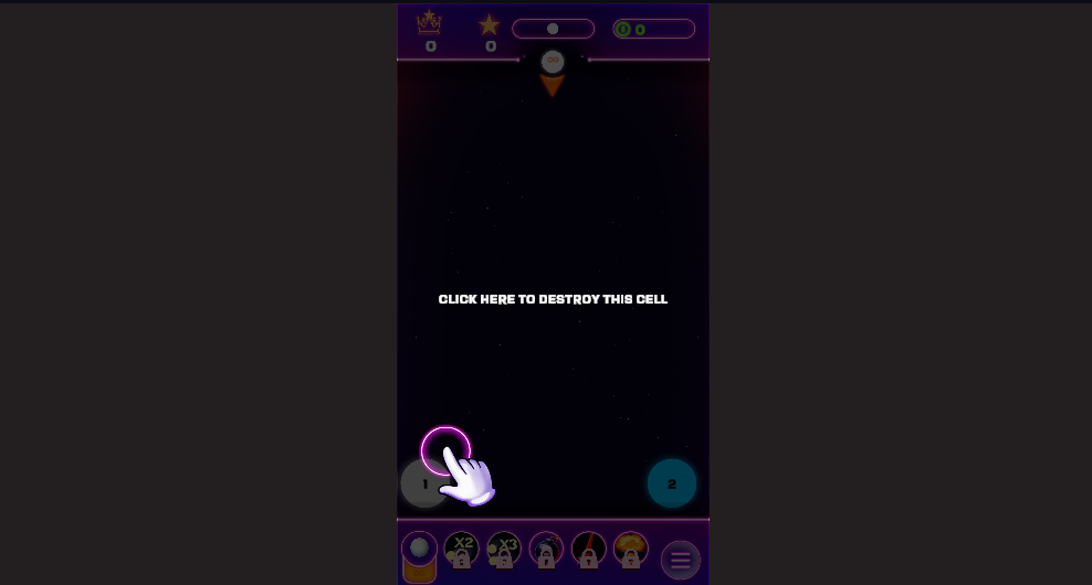 Superball gameplay screenshot